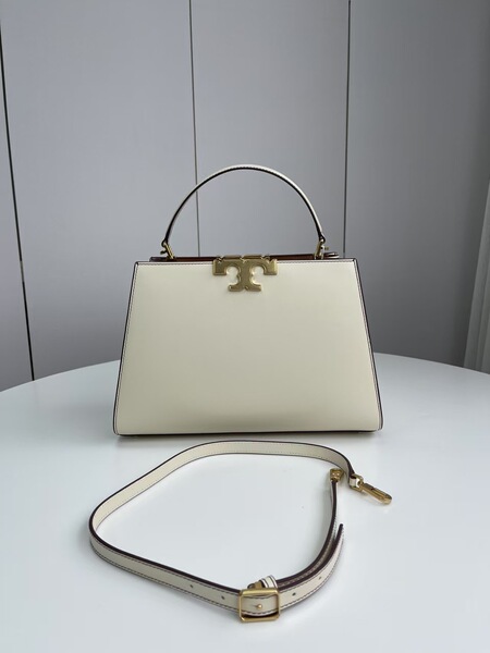 Leather one-shoulder bag