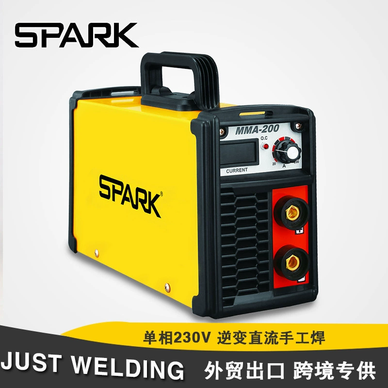 Трансграничный поиск внешней торговли Горячие продажи однофазный 230 В Инвертор постоянного тока ручной сварки MMA200 портативный небольшой бытовой