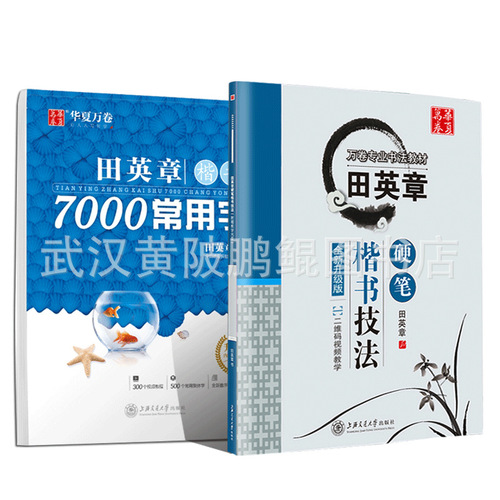 Huaxia Wanjuan Tian Yingzhang's regular script copybook hard-pen regular script technique quick calligraphy practice copybook for adult boys