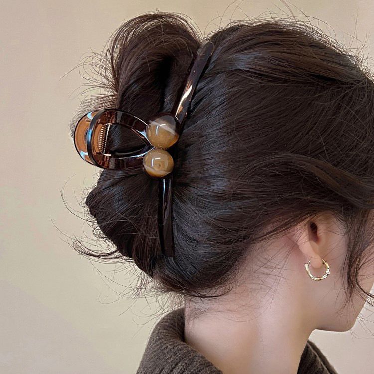 双珠光面咖色(13cm)