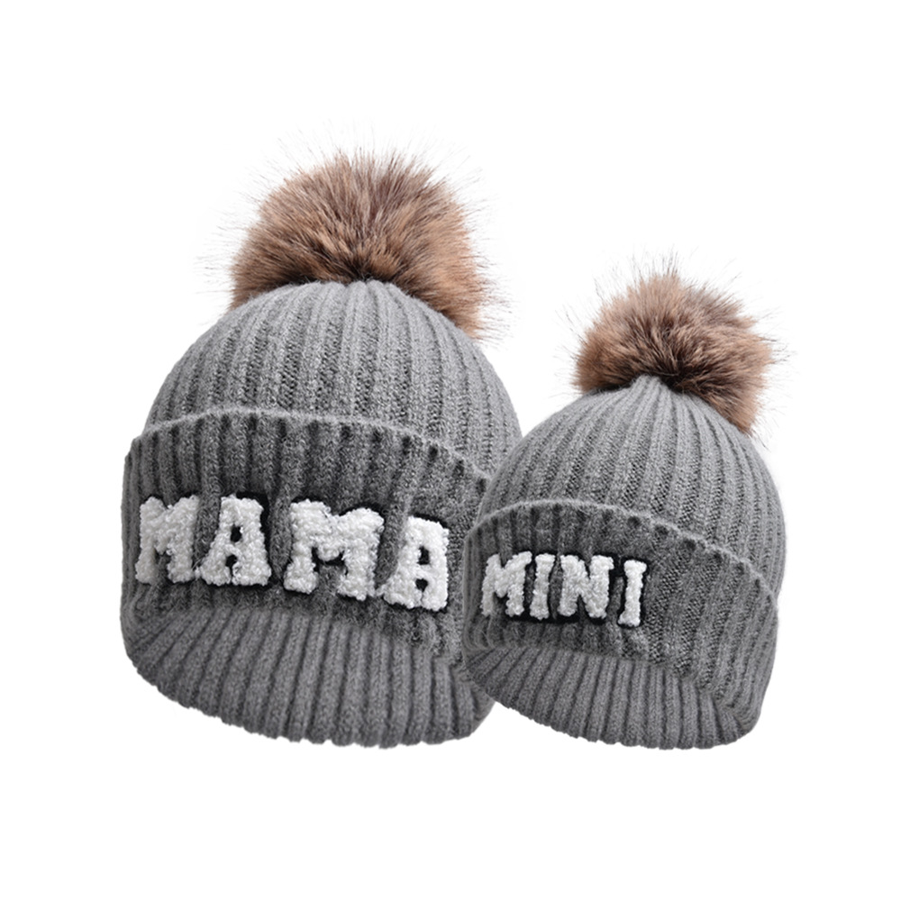 133g Weight Wool Cap Hats Type Holiday, Daily Occasion yarn Material Color Block Pattern Winter Season Women's Gender Pastoral, Simple Style Style Eaveless Rim Women's Pastoral Simple Style Color Block Eaveless Wool Cap 3