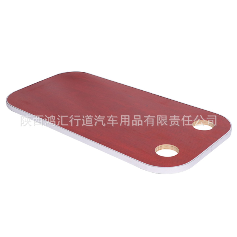 RV Solid Wood Table Board Aluminum Edge Table Camper Car Dining Table Various Colors Business Car Dining Table Table with Cup Holder