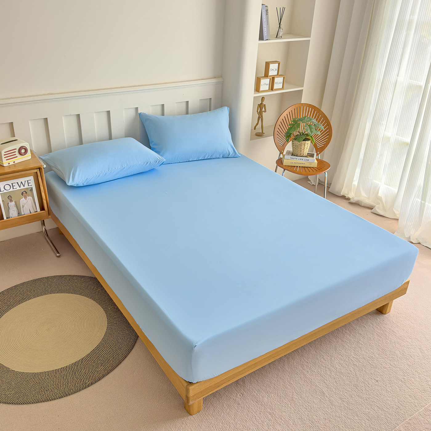 Cross-border engrosamiento cama abrasiva cama cama cama cama cubierta de lavado al por mayor estera cubierta protectora Memons pintura caliente personalizada fábrica de fuente image 9