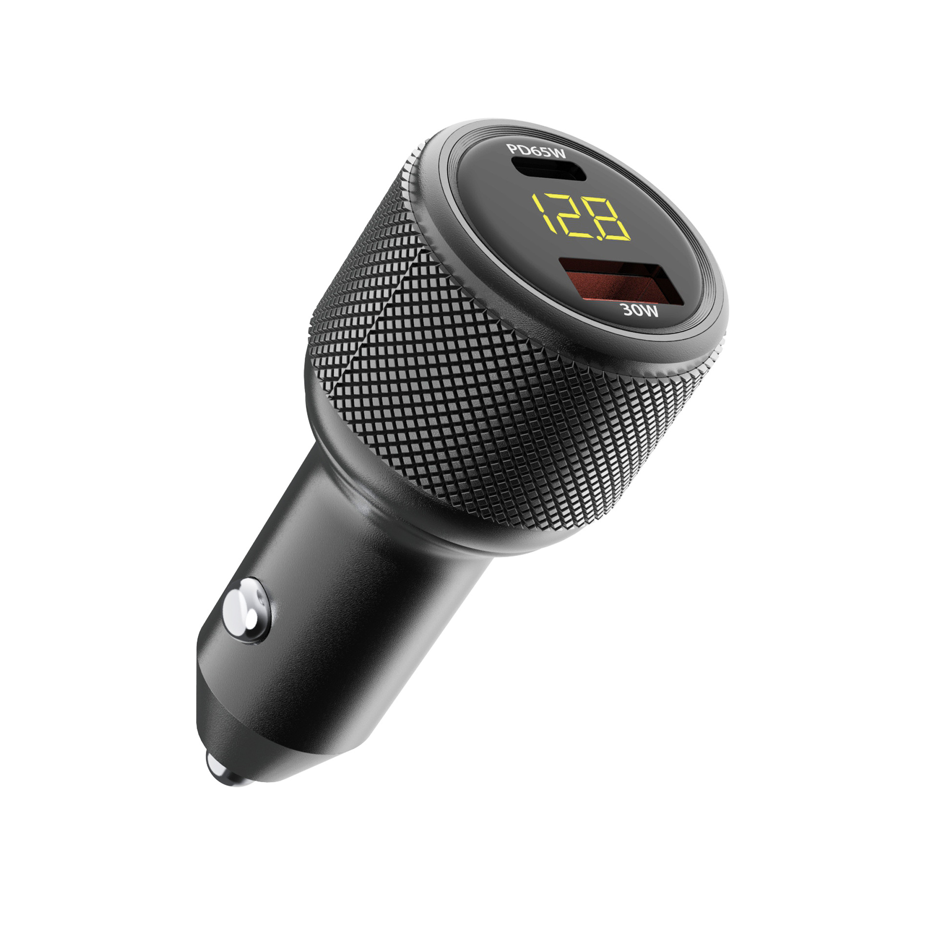 LeMing 65W Fast Charging Car Charger PD Car Charger Compatible with iPhone 17, Huawei Phones, MacBook Laptops