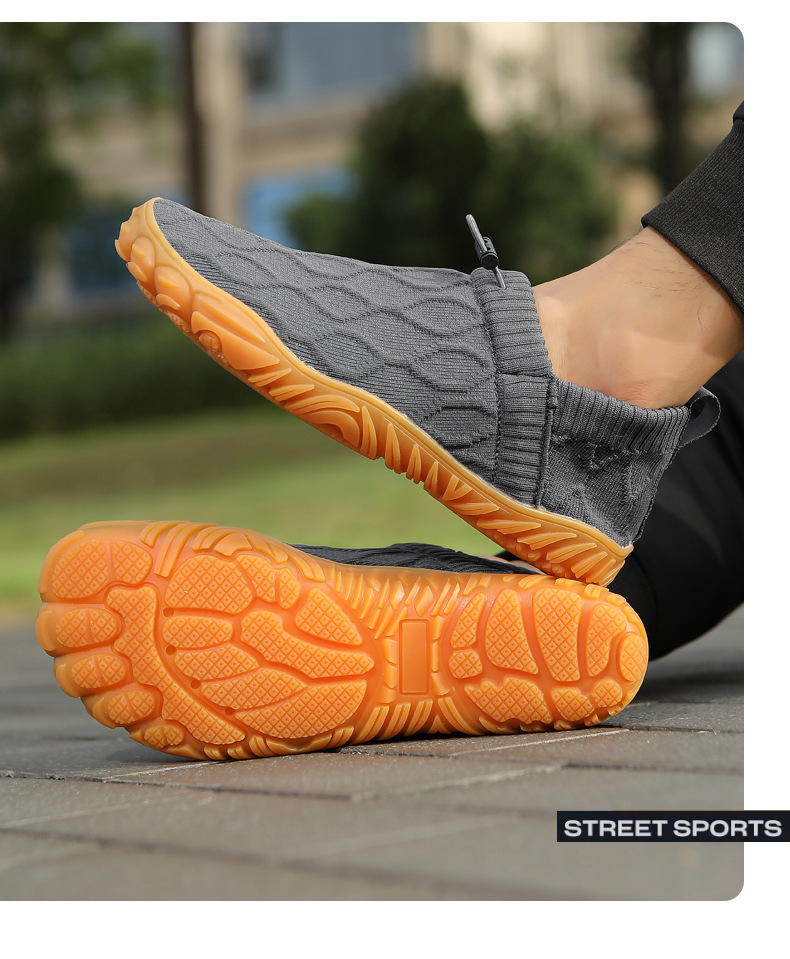 Summer Cross-border Large Size Breathable Loafers For Men, Casual Wear-resistant Slip-on Mesh Shoes, Dad Shoes_vogvips.com