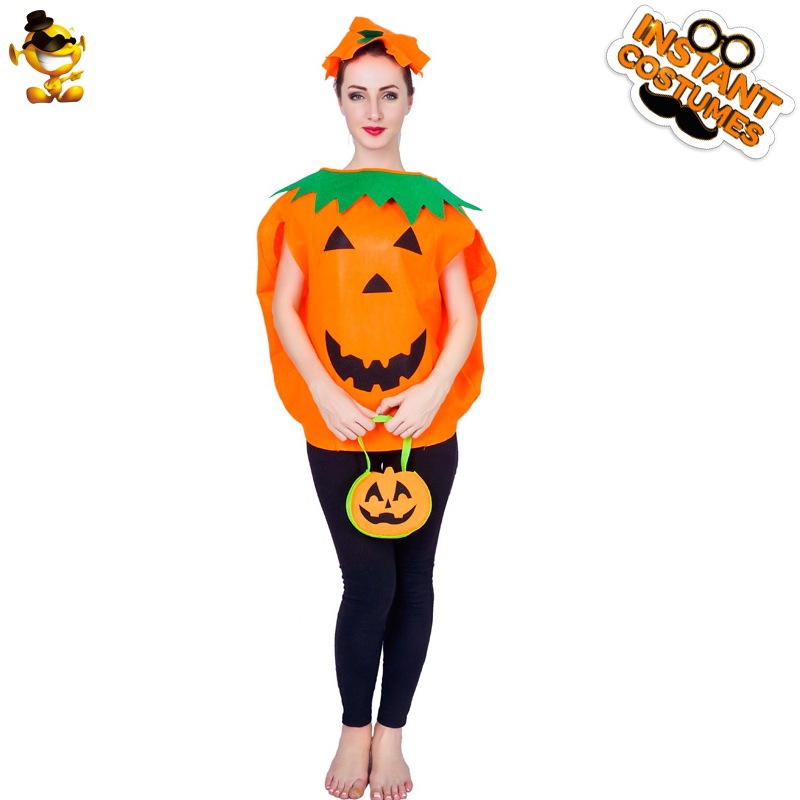 De las mujeres adultas de Halloween calabaza traje de fiesta de calabaza juego de rol traje de rendimiento etapa Cosplay