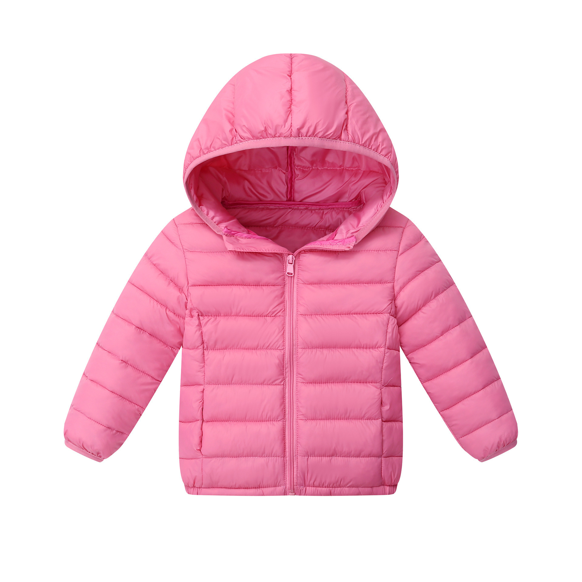 2025 nuevo vestido de algodón de plumón para niños ropa de algodón para bebés abrigo de niñas y niños chaqueta de plumón ligera