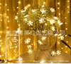 LED flashlight, Christmas decorations, with snowflakes, wholesale