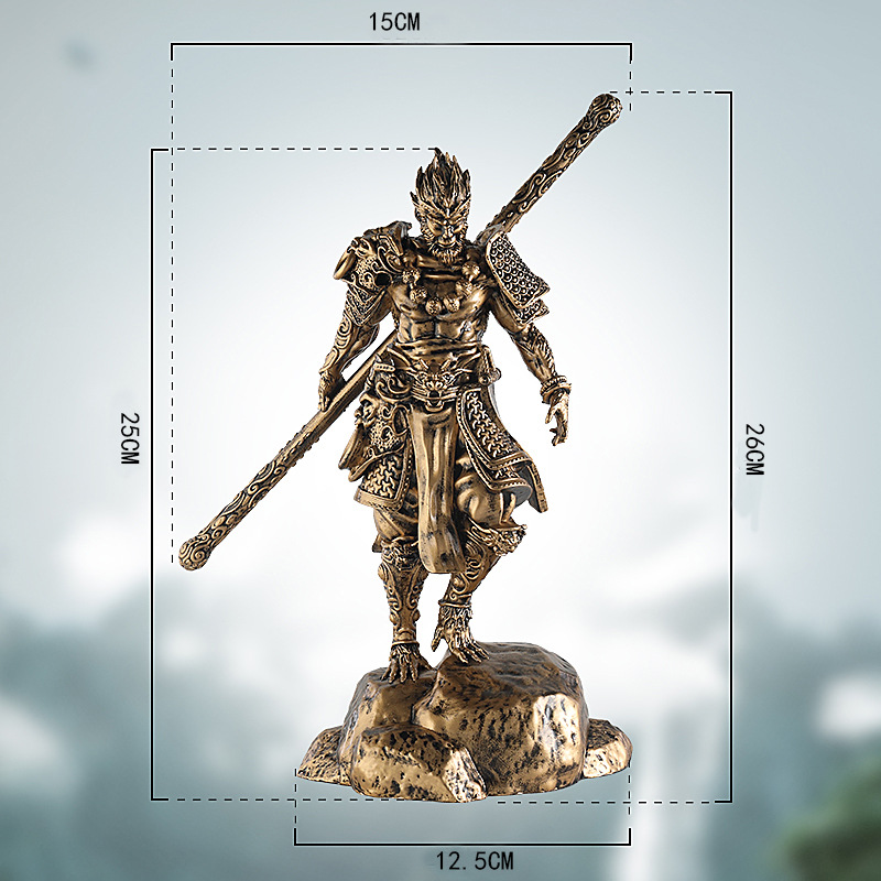 26cm 청동 갑옷 손오공 모델 A