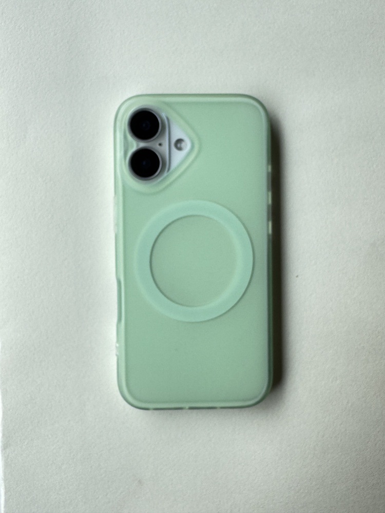 Mono de succión magnética-verde menta-borde lateral mate on