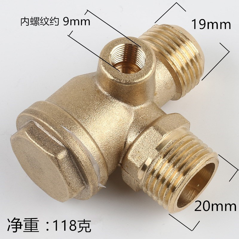 銅1.5KW無油機(內絲)