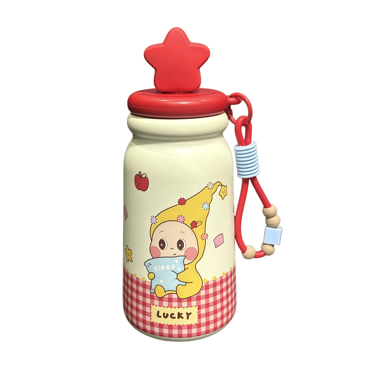 Cartoon Star Man Taza de alta calidad para niñas 2026 nueva taza de paja para estudiantes pequeños tazas de agua portátiles