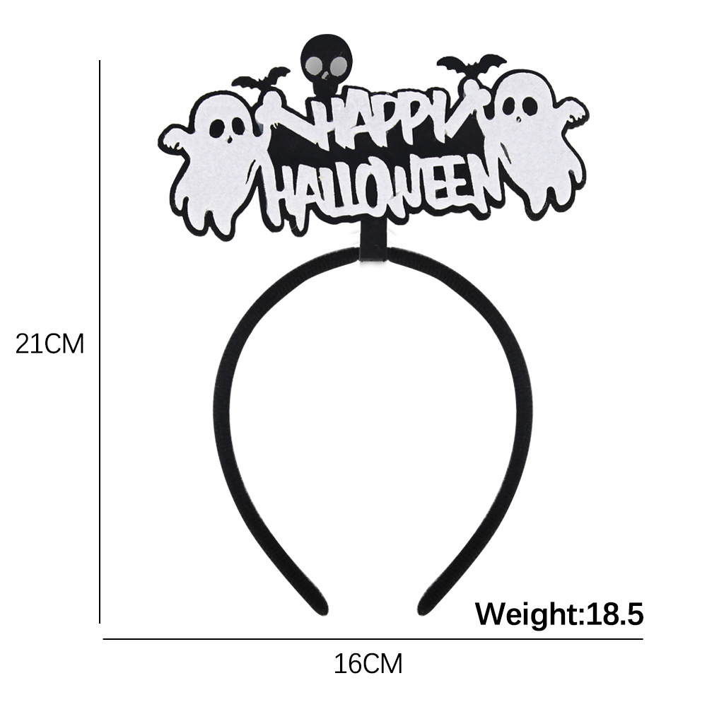 Diadema Decorativa para Halloween de Plástico y Fieltro para Fiesta de Disfraces image 27