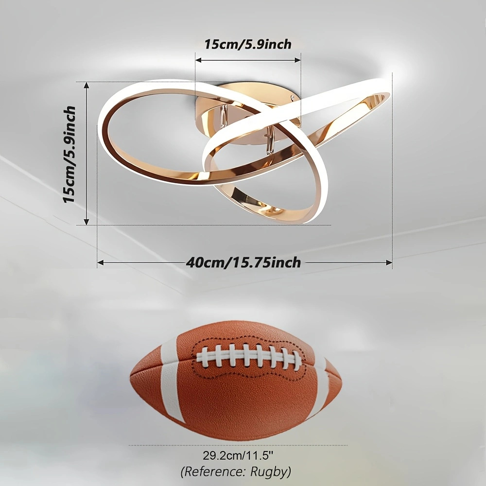 Transfronterizos dedicados LED lámpara de techo lámpara de sala de estar iluminación nórdica moderna minimalista dormitorio comedor pasillo lámpara de techo