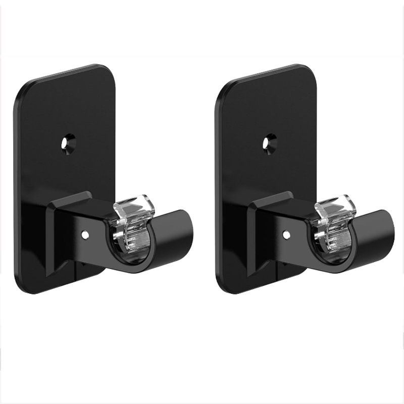 Soporte de barra de cortina sin perforación, soporte de barra de cortina, sin perforación, soporte de barra de cortina ajustable sin clavos