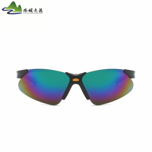 New sports model grinding and polishing cycling flat safety glasses factory wholesale, windproof and dust-proof protective goggles