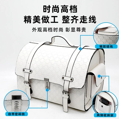 Electric car tail box: Quick-Release Tail Bag Scooter