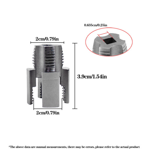 Four-way internal and external thread integrated wire stripper long extension rod electric internal and external integrated water pipe pvc pipe wire stripper ppr pipe 