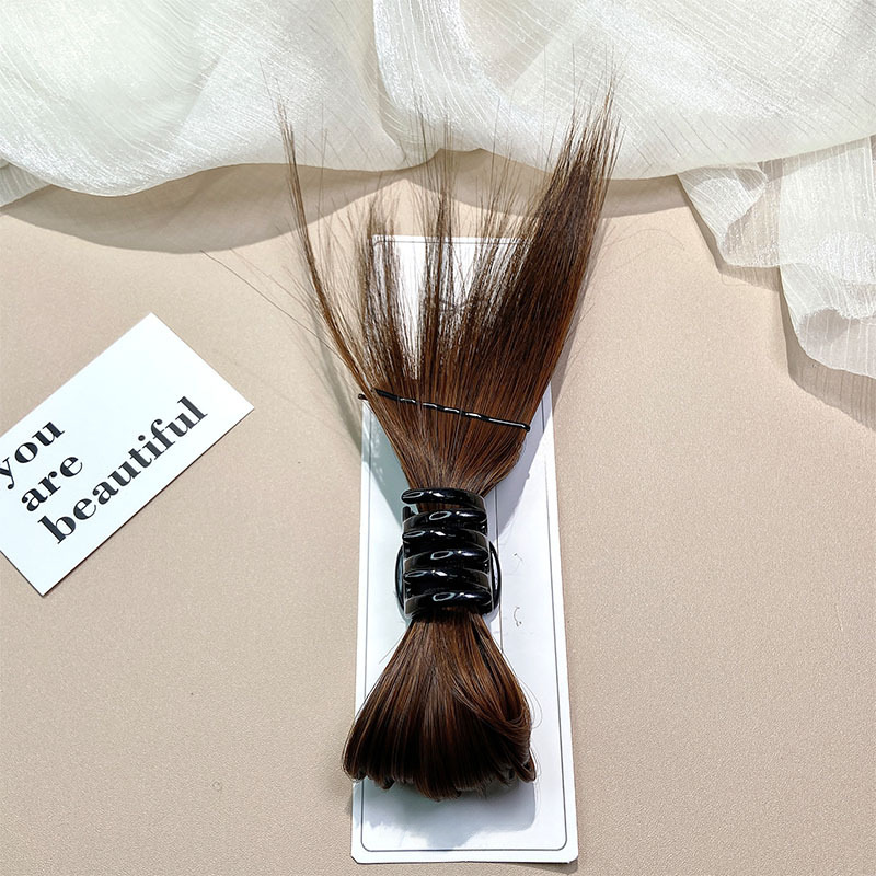 Vistas spalvu atspoles galvas loks Parūka, satvērēja saspraude Hot Girl Chicken Coop matu sprādze Sieviešu galvas aizmugures spalvu haizivis_voghion.com