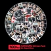 Предзаказ, 100 шт. BTS наклеек 5th ARIRANG