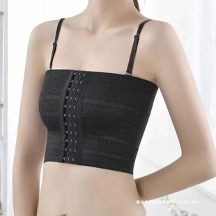 Corset Cosplay Lingerie for Women, Ultra-Flat, for Large Busts, Makes Bust Appear Smaller, Invisible Student Wrap, Seamless Sports Shockproof Shaping Bra Vest