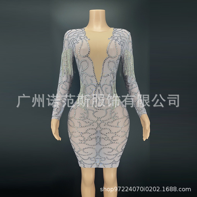 Ladies Clothing Supplier Sequin Sequin High Quality Large Size Cocktail Dress Gorgeous Elegant Sequin Prom