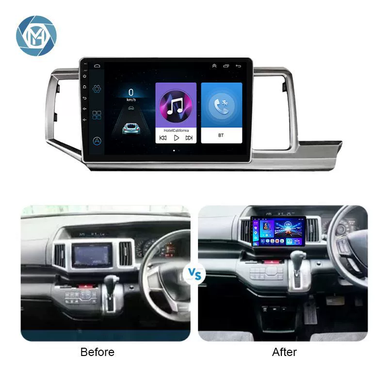 Подходит для Honda Stepwgn 2009-2015 10-дюймовый центральный экран навигации Android с большим экраном