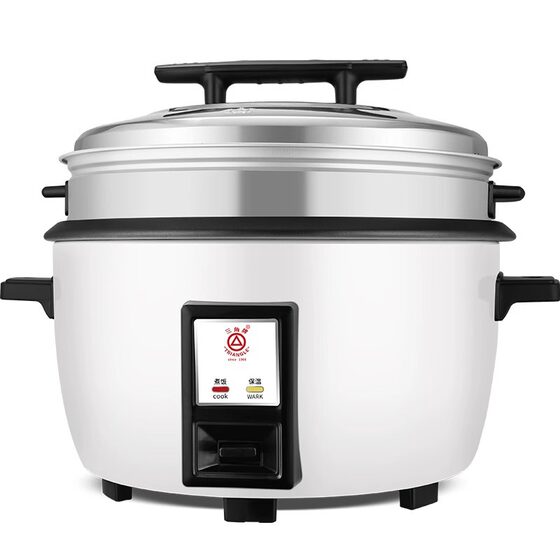 Triangle rice cooker large capacity canteen hotel commercial 10L8-15-20-30 people old-fashioned household rice cooker