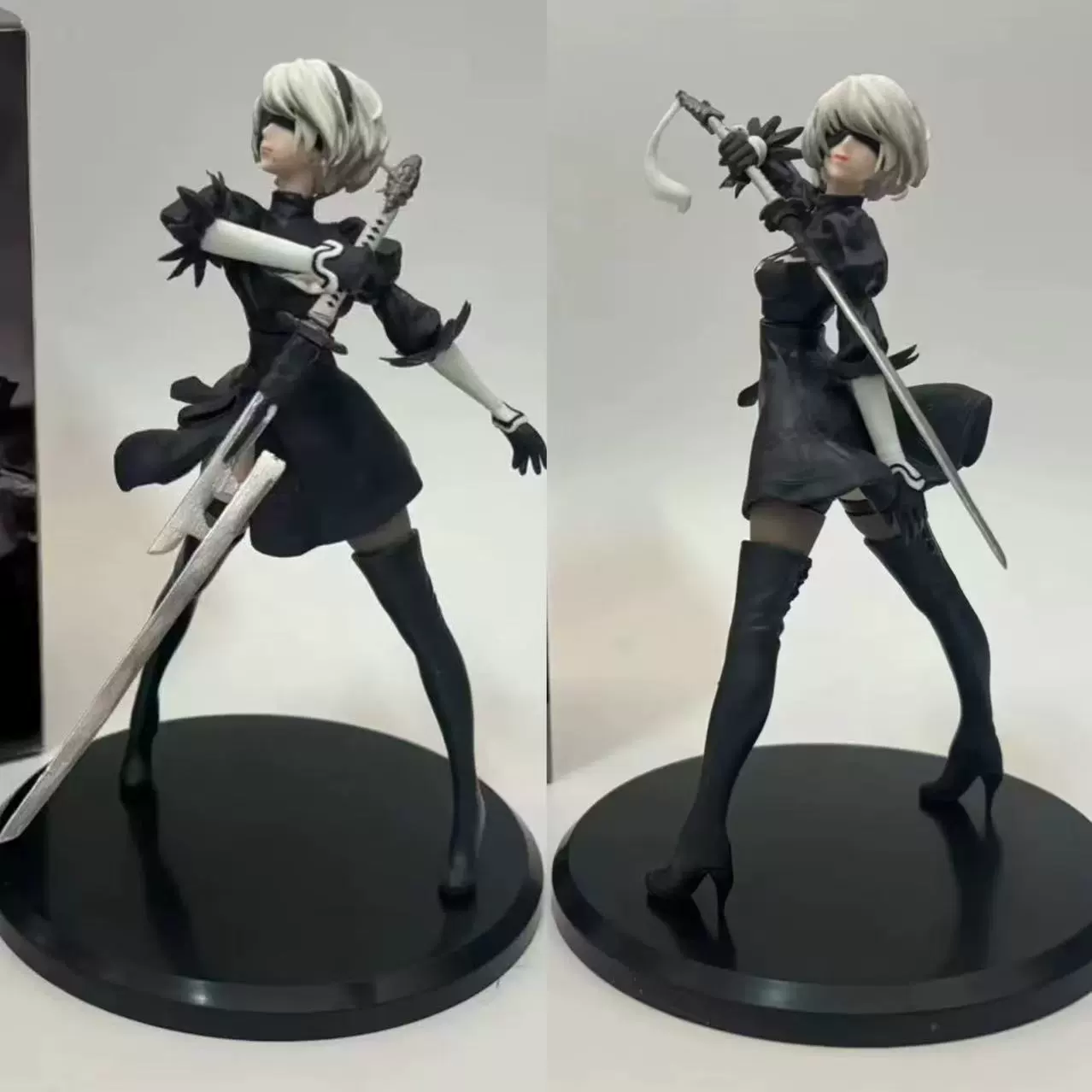 Beautiful Girl Series Yurha Holo 2b Miss Standing Figure Doll Ornament Model Boxed Figure