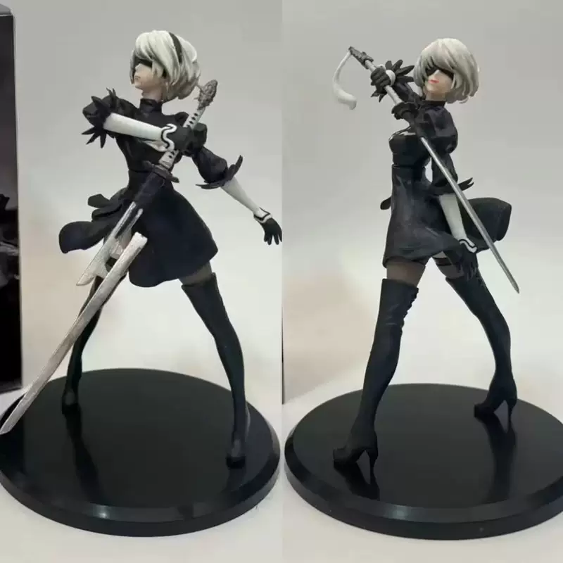 Beautiful Girl Series Yurha Holo 2b Miss Standing Figure Doll Ornament Model Boxed Figure