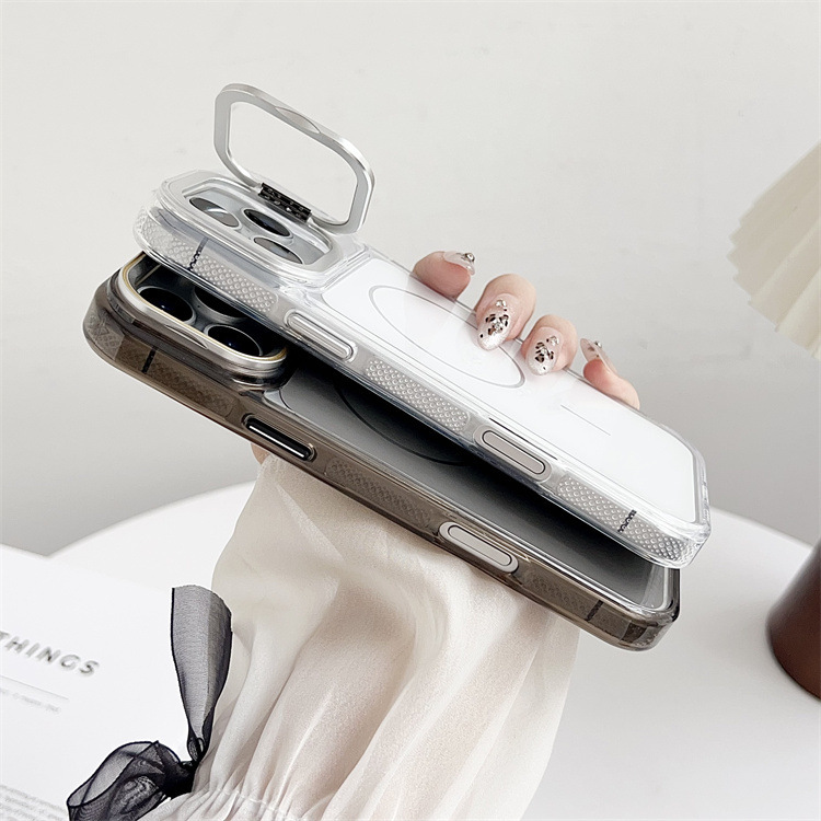 Suitable for Apple Iphone17Air Acrylic + Tpu Two-In-One Mobile Phone Case with Hardware Camera Holder