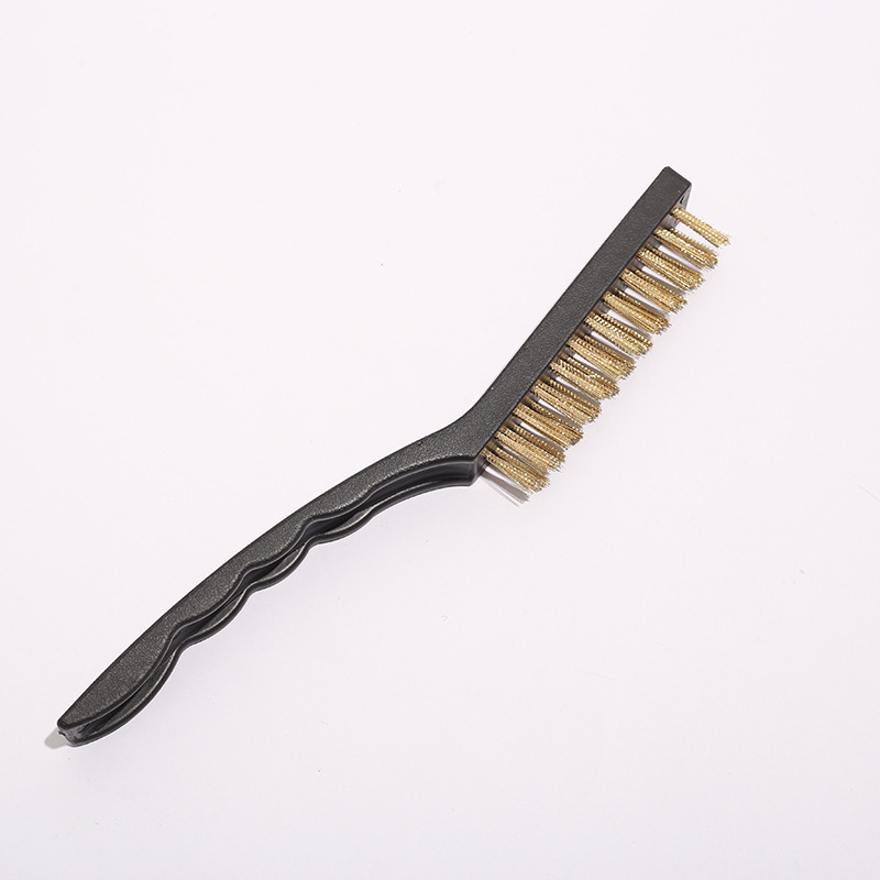 Cepillo de limpieza Estufa de cocina grande Cepillo de limpieza para estufa de gas Cepillo de alambre de desengrasado y descontaminación de nueve pulgadas