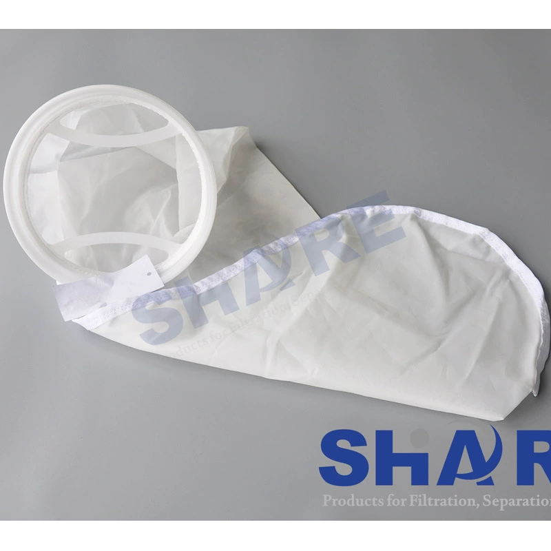 Жидкостный фильтр-мешок Система жидкостного фильтра Нейлоновый фильтр-мешок для обработки жидкости-фильтр-мешок для очистки пыли-фильтр-мешок