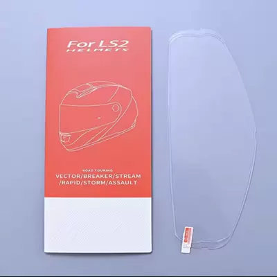 Suitable for Ls2 Ff820 Rapid Iii Helmet, Day and Night Universal Windproof and Sun Protection Visor, Full-Face Helmet Goggles (Dəbilqə (Kaska) aksesuarları) - anti-fog-adhesive-sticker