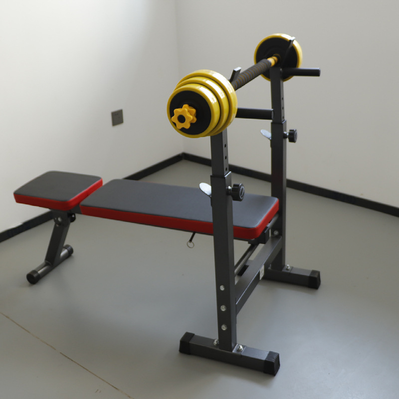 Banco de prensa rack peso banco de prensa Squat rack hogar multi-funcional gimnasio pórtico equipo de la aptitud ZYFIT