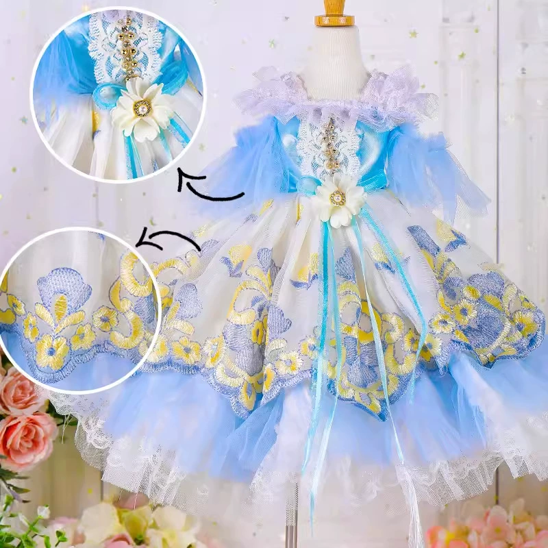 Одежда для кукол: платье для куклы 60 см, костюм для переодевания, 3bjd, улучшенная юбка, аксессуары, головной убор, носки