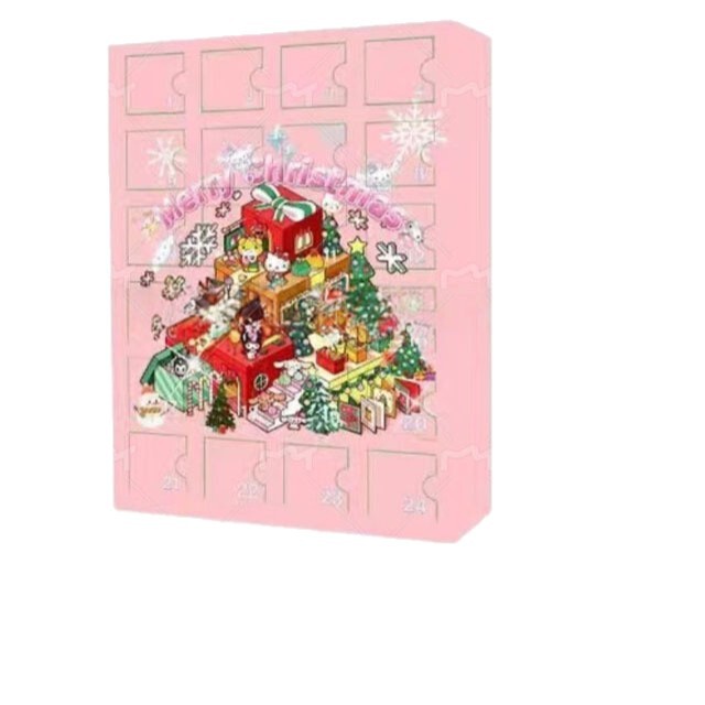 クロスボーダー新作 kt キャット クリスマス カウントダウン サプライズ カレンダー ボックス サンリオ 24 ギフト クリスマス ブラインドボックス|undefined