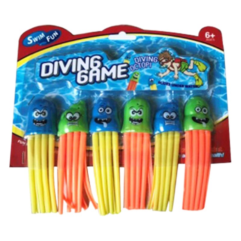 Amazon suministro de buceo juguetes para niños Piscina buceo pulpo Juguetes De Agua fábrica al por mayor