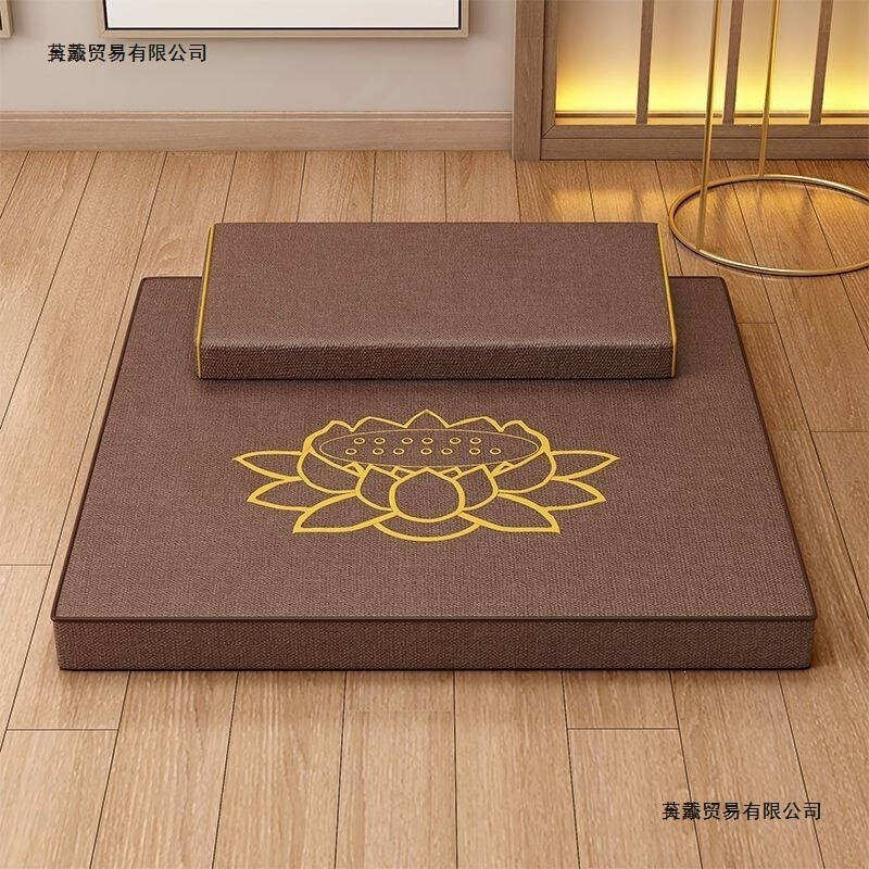 Meditation cushion, Zen cushion, prayer cushion, meditation mat, home use, foldable, thick fabric