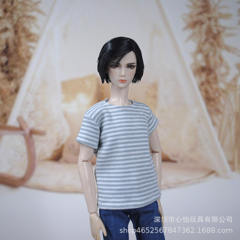 Disfraz de novio de Babi, accesorios de juguete del Príncipe Ken de tío Yu, ropa, camiseta, muñeco masculino de moda multicolor con 6 puntos de articulación.