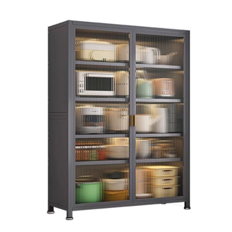 Estantes de cocina, gabinetes de almacenamiento multicapa de piso a techo, gabinetes de almacenamiento, gabinetes multifuncionales para el hogar, gabinetes laterales