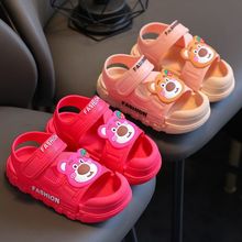 女童凉鞋夏新款2025新款男童包头女宝中小童女孩软底运动沙滩童鞋