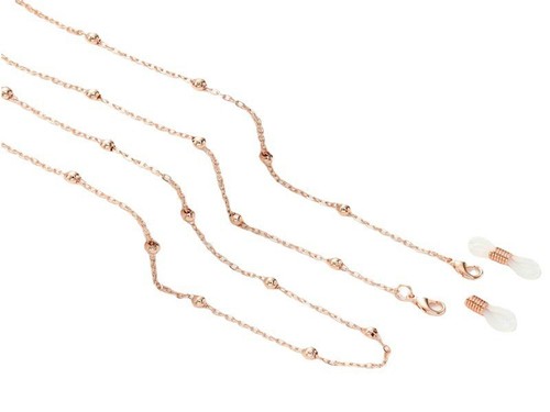 European and American new fashionable eyeglass chain pearl accessories women's niche design high-end jewelry sunglasses chain wholesale