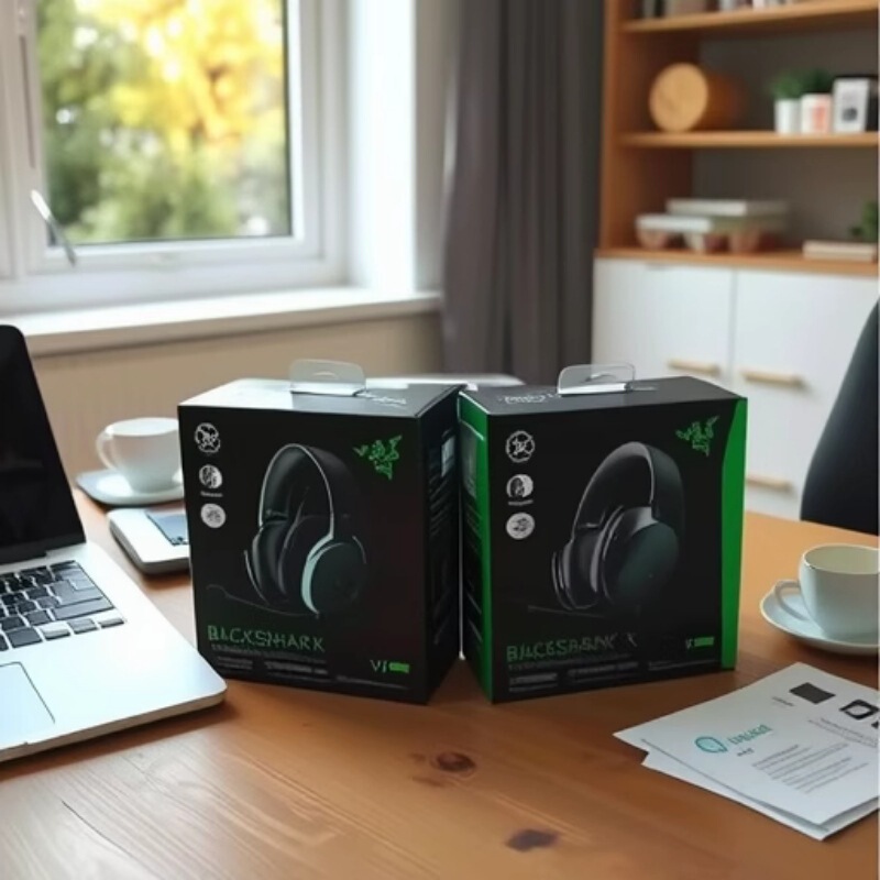 Cross-Border Applicable Razer Blackshark V2X Cyclone Black Shark V2X Gaming Headset Headset