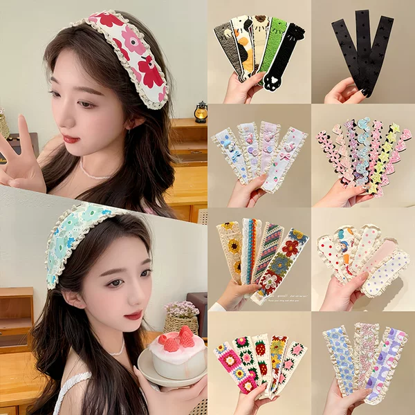 Korean-style sweet magic tape for tidying up women's stray hair, bangs sticker with a high-end feel, baby hair clip, children's hair accessory, headband