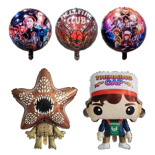 New strange story aluminum film balloon Dustin cannibal party decoration aluminum film balloon holiday layout