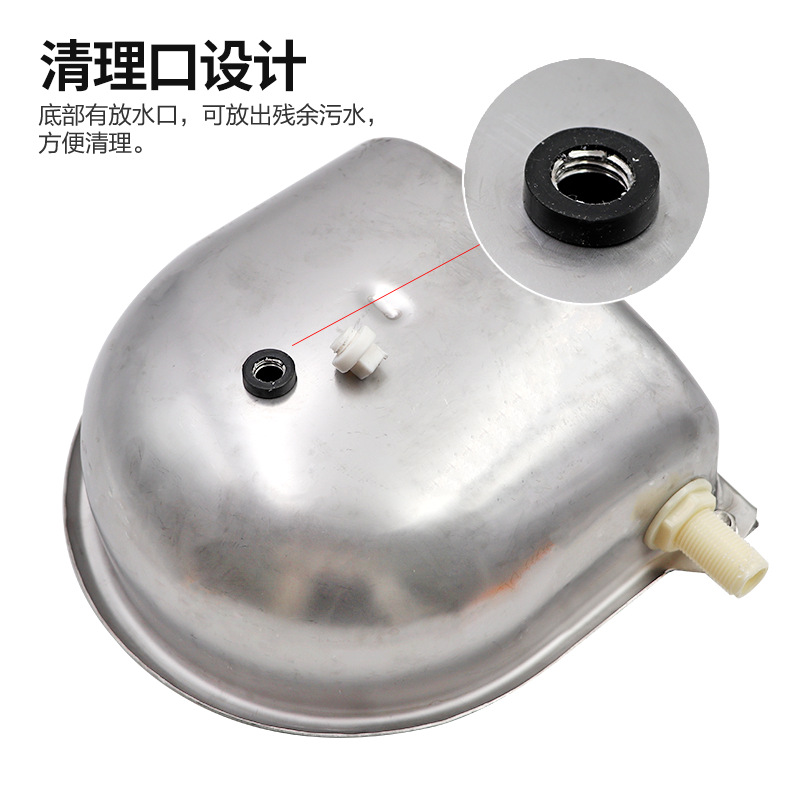 En stock suministro de acero inoxidable Flotador de vaca bebedero caballo ovejas perro fuente de beber automático flotador tipo de vaca bebedero tazón