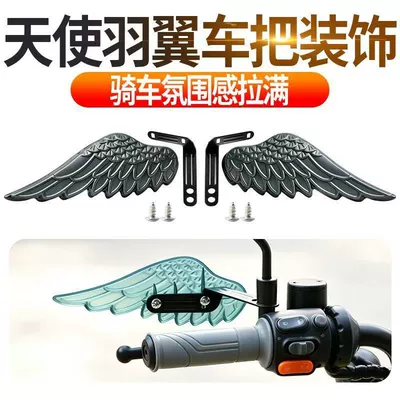 Other Electric Vehicle Accessories electric motorcycle brake handle - brown-feather-anti-brake-shock-hand-guard
