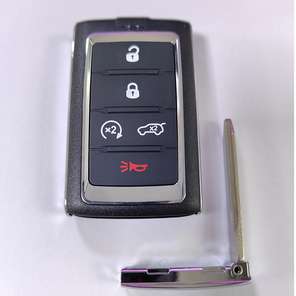 Jeep Grand Cherokee Wagoneer 5/6 Button Smart Car Key Remote M3NWXF0B1