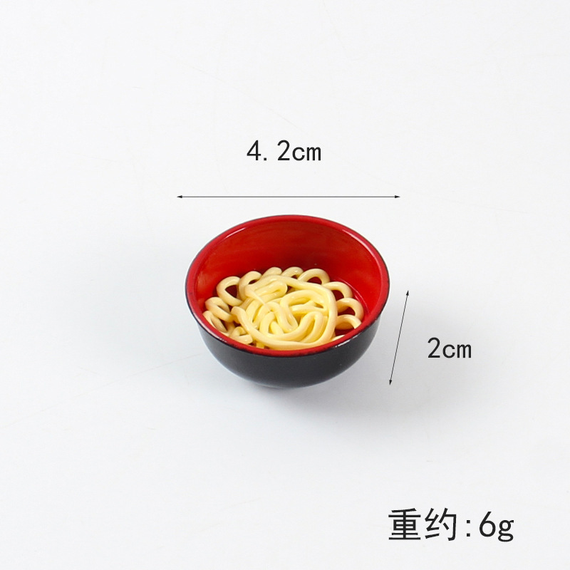 シミュレーション食品カップラーメンのモデルDIY日本式食遊びラーメンの麺の小さい碗の部品のままごとのおもちゃ|undefined